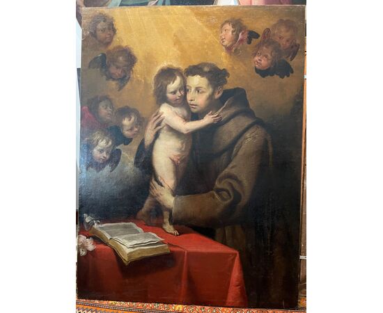  Giovanni Andrea De Ferrari (Genova, 1598 – Genova, 25 Dicembre 1669) Sant'Antonio