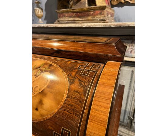 Scrivania a rullo del XIX secolo