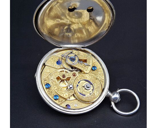 Orologio da tasca per il mercato cinese con raro scappamento  Duplex, XIX  secolo. 