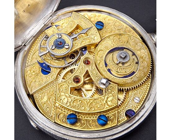 Orologio da tasca per il mercato cinese con raro scappamento  Duplex, XIX  secolo. 