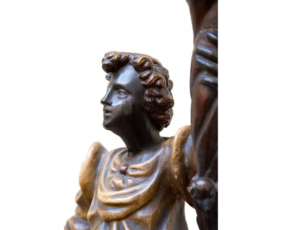 XVII secolo, Coppia di angeli reggitorcia