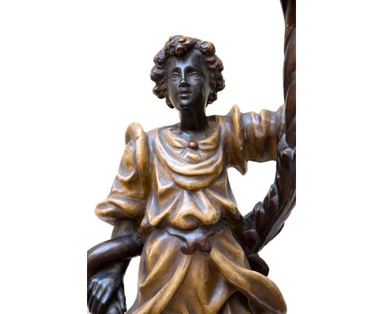 XVII secolo, Coppia di angeli reggitorcia