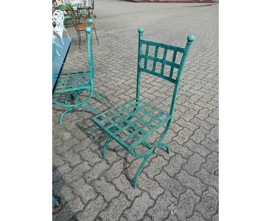 Tavolo rettangolare in ferro 100x190 H 73