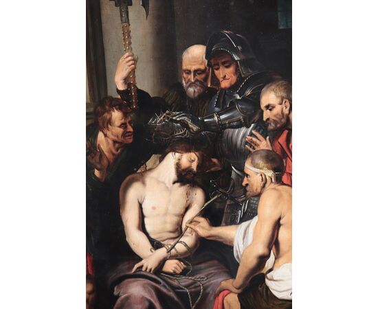 Pittore Fiammingo: “Cristo incoronato di spine” fine ‘600