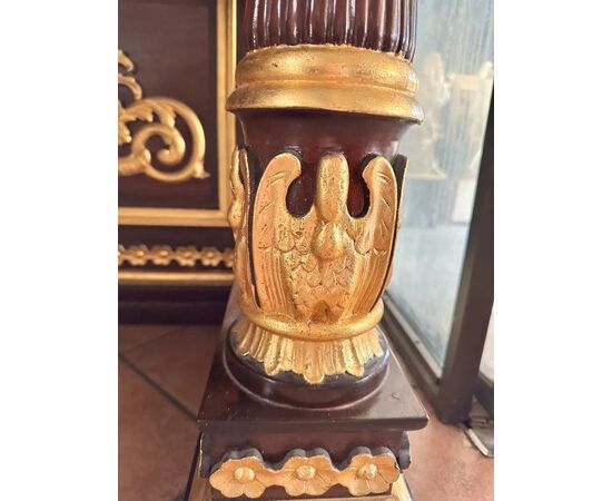  Consolle con Specchiera Stile Impero