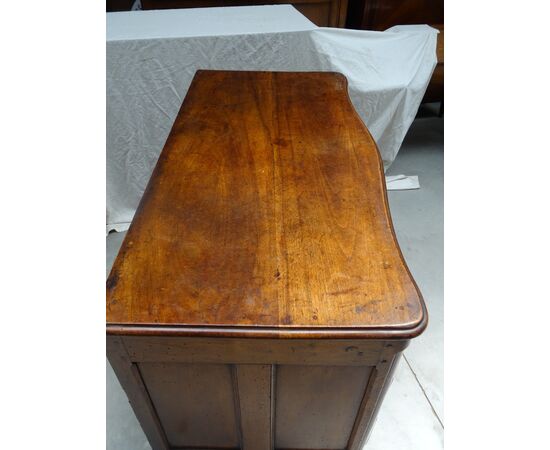Comò in noce massello Luigi XV 1700 grandi bronzi Francia