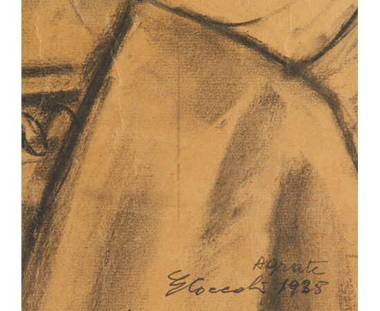 Eliodoro Coccoli (Brescia 1880 – 1974) -  Testa di Angelo, 1928