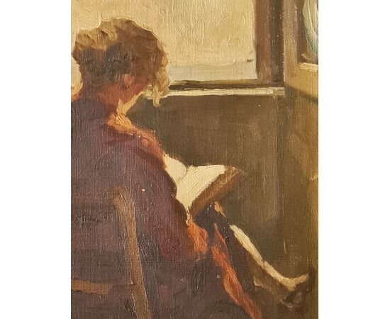 ANACLETO MARGOTTI “Donna seduta 50” 