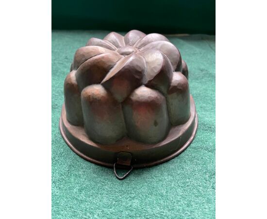 Copper mold for pudding Italy     
