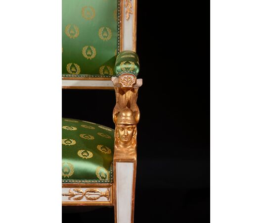 Divano neoclassico