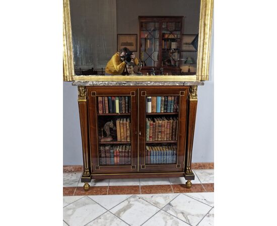 Libreria stile Empero, Palisandro