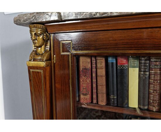 Libreria stile Empero, Palisandro