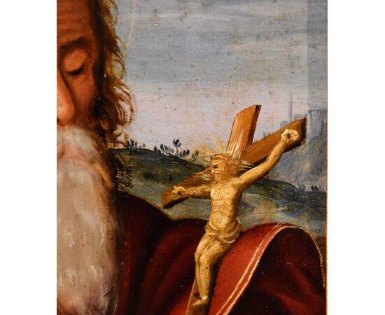 San Girolamo, cerchia Giuseppe Mazzuoli ,detto il Bastarolo (Ferrara 1536 - 1589)