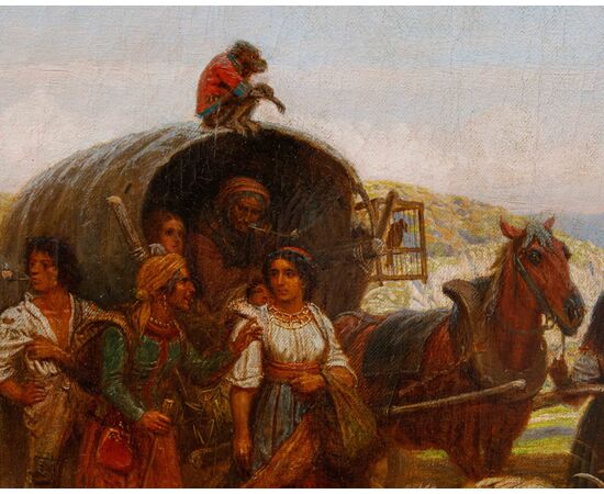 Adolf Northen (Münden, 6 novembre 1828 – Düsseldorf, 28 maggio 1876), Carovana in viaggio