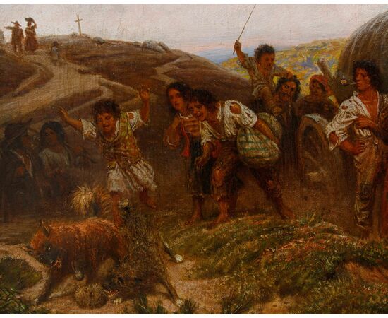 Adolf Northen (Münden, 6 novembre 1828 – Düsseldorf, 28 maggio 1876), Carovana in viaggio