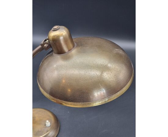 Lampada da tavolo ministeriale attribuita a Giovanni Michelucci per Lariolux – Italia, anni '40