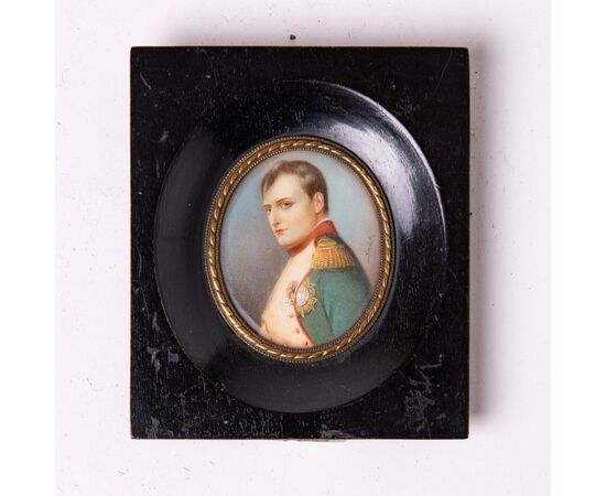 Ritratti in miniatura di Napoleone e moglie - O/7439/2.