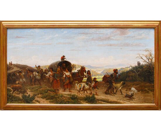 Adolf Northen (Münden, 6 novembre 1828 – Düsseldorf, 28 maggio 1876), Carovana in viaggio
