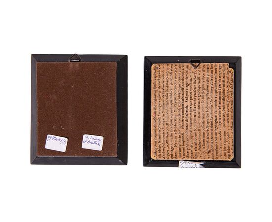 Ritratti in miniatura di Napoleone e moglie - O/7439/2.