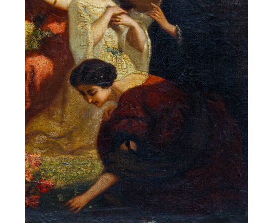 Nicolas Auguste Laurens (Pontailler-sur-Saône, 1829-1908), Donne che colgono fiori