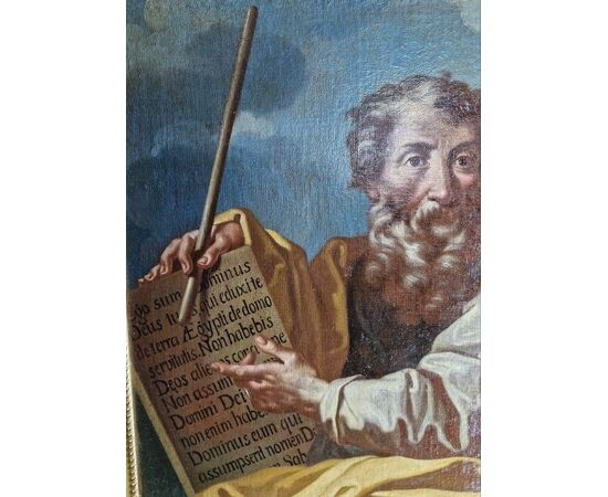 Mose' con le tavole della legge 