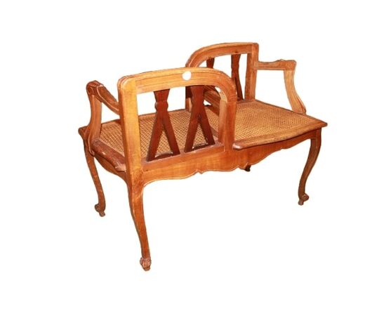 Divanetto Confident Francese Stile Provenzale del 1800