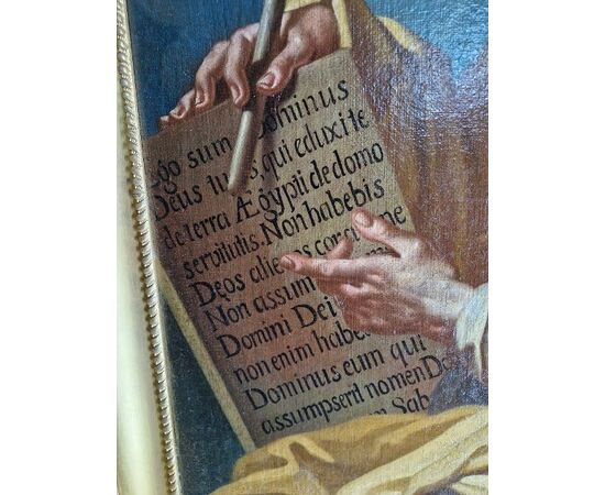 Mose' con le tavole della legge 