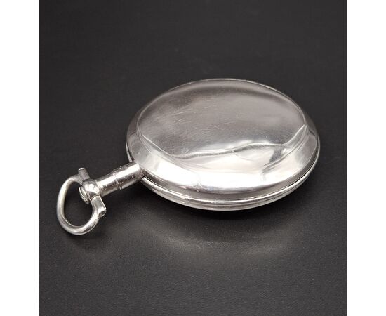 Orologio da tasca savonette, scappamento a verga, fine 700 