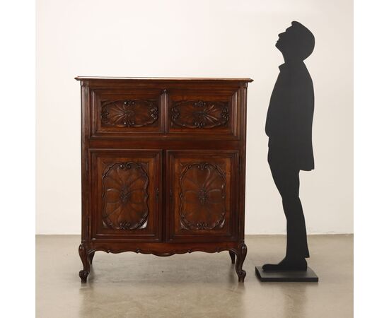 Credenza in Noce Piemonte XX Secolo
