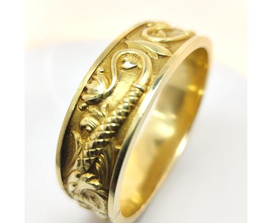 Bracciale rigido in oro 