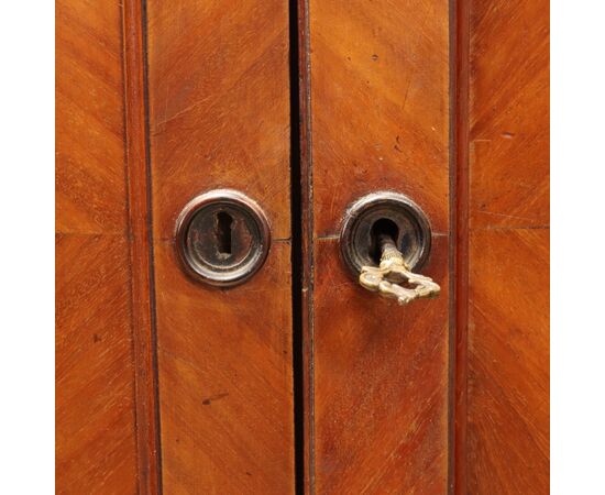 Credenza Umbertino in Mogano Italia Fine XIX Secolo