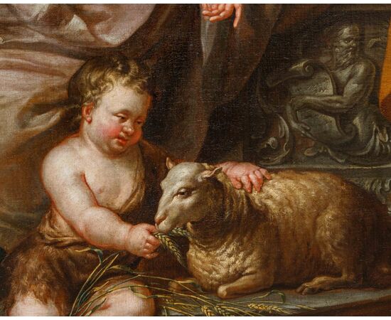 Scuola rubensiana del XVII secolo, Ecce Agnus Dei