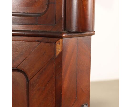 Credenza Umbertino in Mogano Italia Fine XIX Secolo