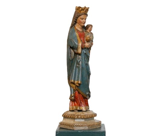 XVI secolo, scuola francese, Madonna con il Bambino
