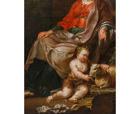 Scuola rubensiana del XVII secolo, Ecce Agnus Dei
