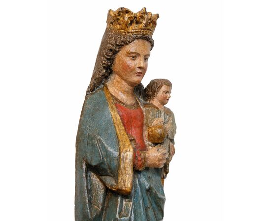 XVI secolo, scuola francese, Madonna con il Bambino