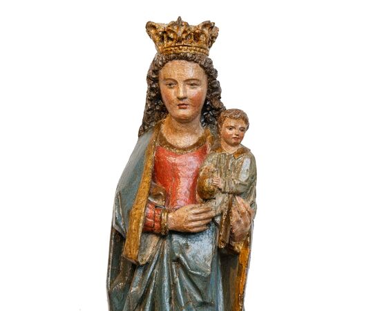 XVI secolo, scuola francese, Madonna con il Bambino