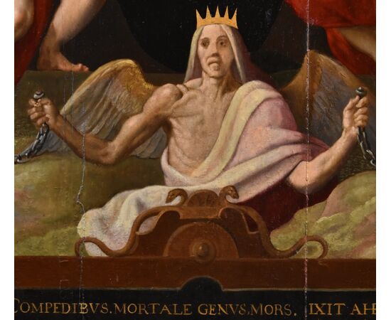 Redenzione di Adamo ed Eva dopo la cacciata dall’Eden, Jacob de Backer (Anversa, 1555 circa – 1585 circa)