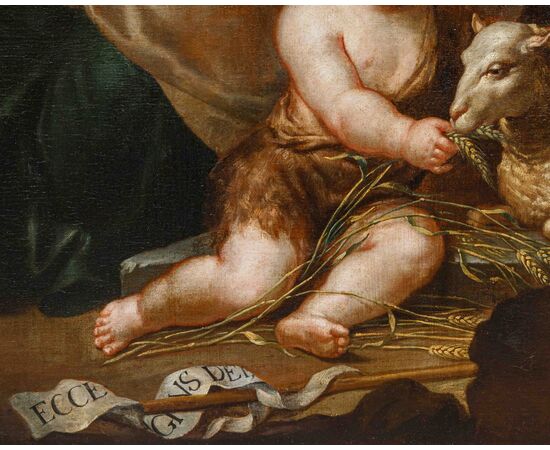 Scuola rubensiana del XVII secolo, Ecce Agnus Dei