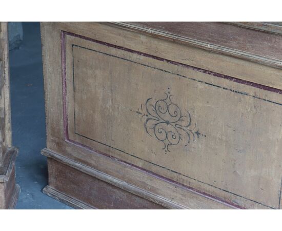 Coppia balaustre laccate, Toscana, fine '700