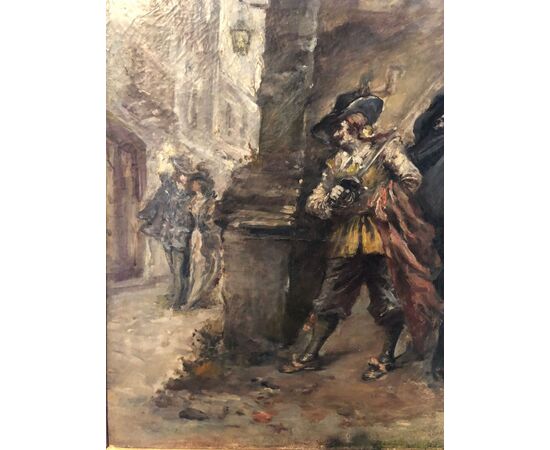 Quadro raffigurante "MOUSQUETAIRES" 