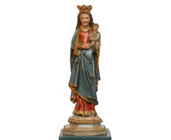 XVI secolo, scuola francese, Madonna con il Bambino