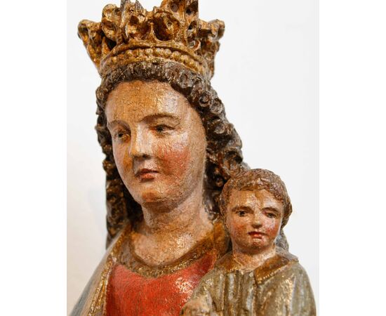 XVI secolo, scuola francese, Madonna con il Bambino