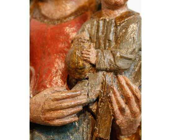 XVI secolo, scuola francese, Madonna con il Bambino