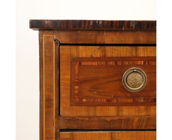 Cassettone Neoclassico Lombardia Fine XVIII Secolo
