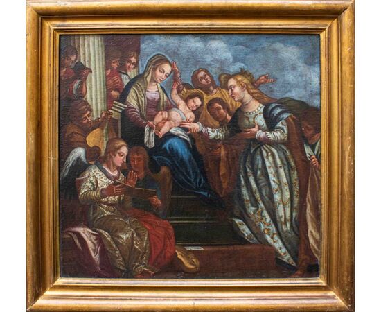 XVI secolo, da Paolo Veronese, Matrimonio mistico di Santa Caterina
