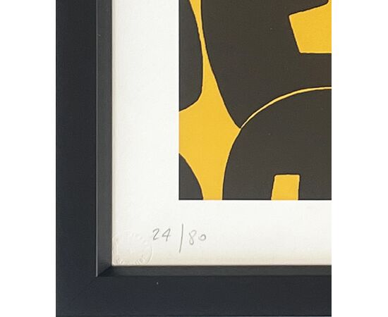 "Composizione" - Litografia Giuseppe Capogrossi (1900-1972)