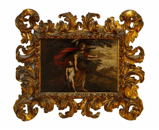 Scuola veronese, XVII secolo, Tobiolo e l’angelo