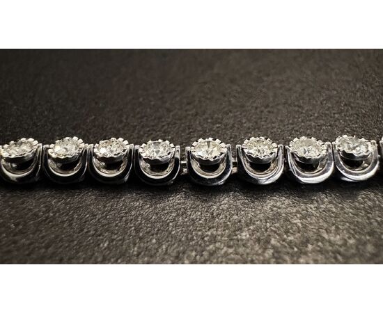 Bracciale  Tennis   con   Diamanti  2.2 ct.
