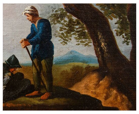 Bottega di Salvator Rosa (Napoli, 1615 – Roma, 1673), La sosta